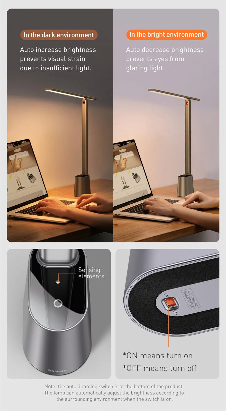 Luminária Baseus SmartLight