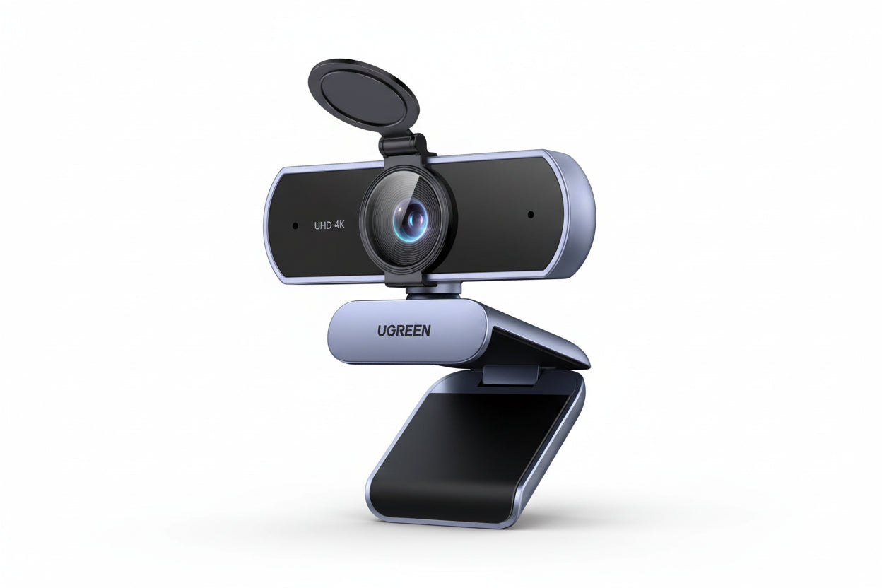 Webcam UGREEN – Imagem em Alta Definição
