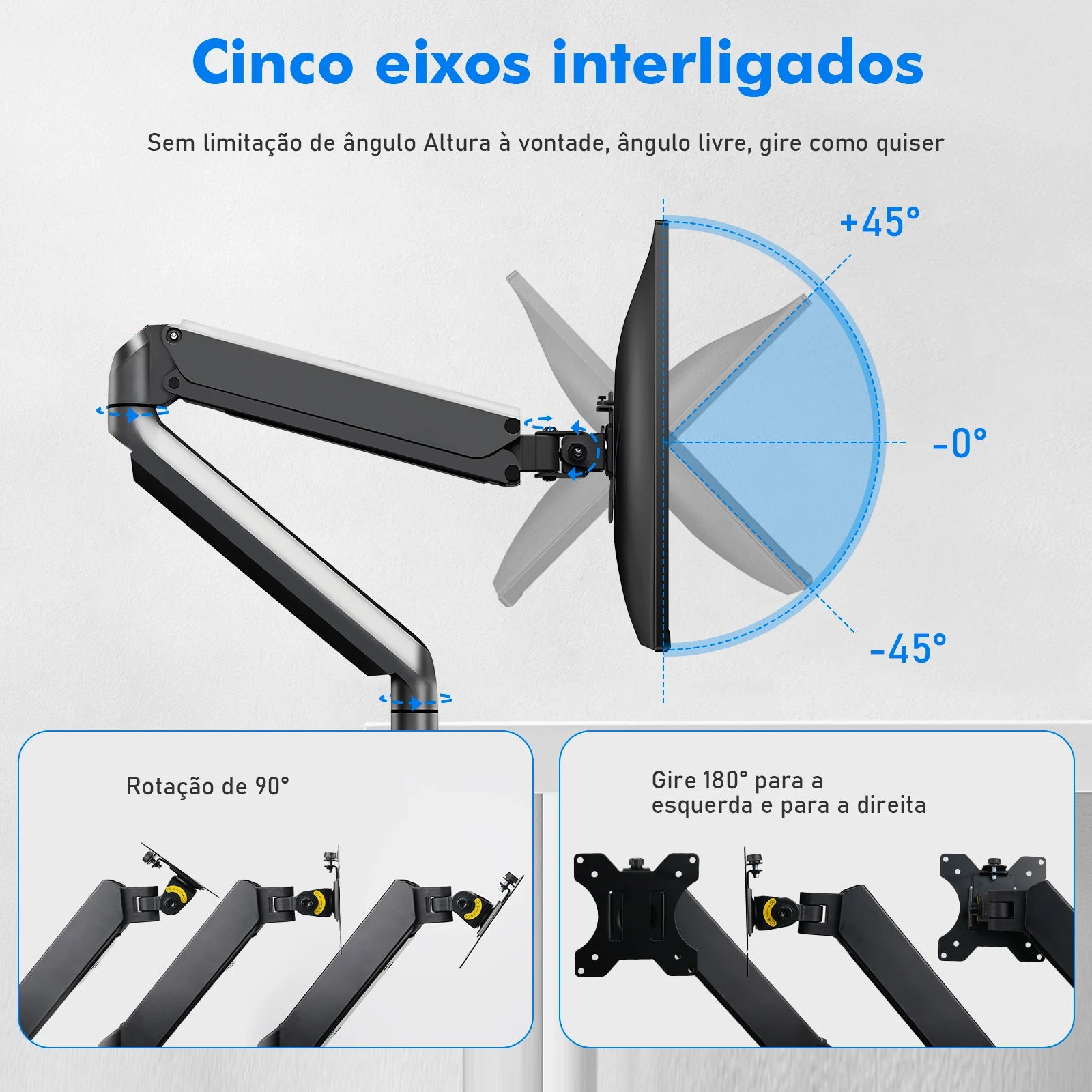 Monitor Lift Support