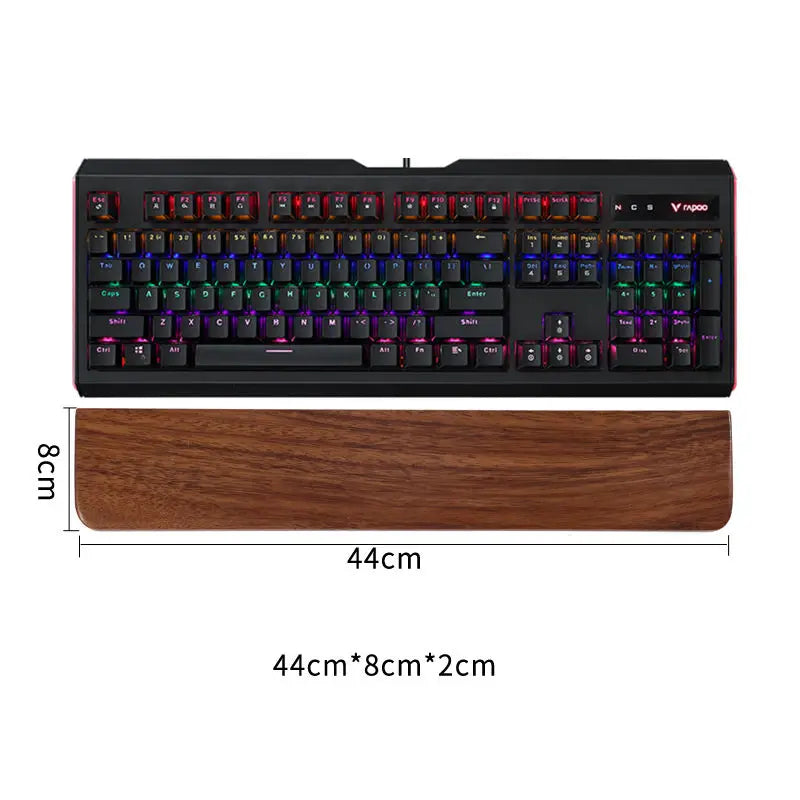 WoodFlow Wrist Rest – Ergonomic Comfort