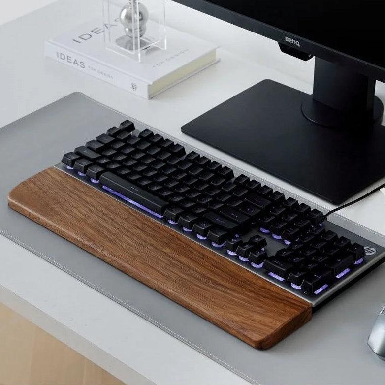 WoodFlow Wrist Rest – Ergonomic Comfort