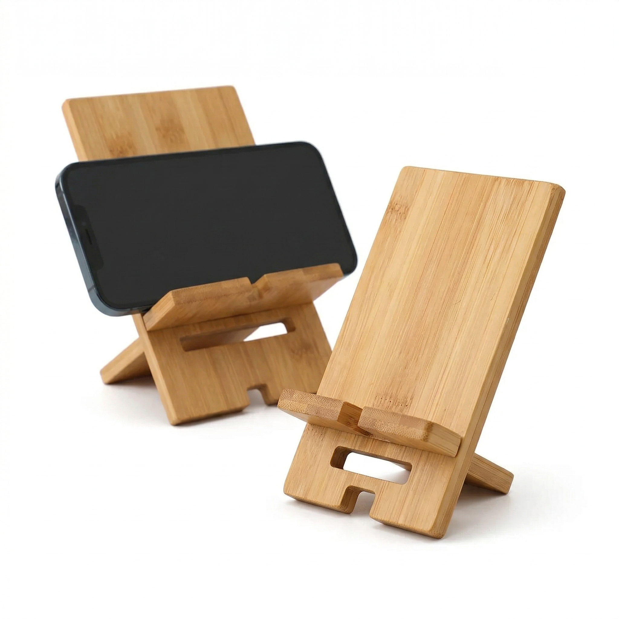 Suporte para Celular WoodStand – Conforto e Estabilidade