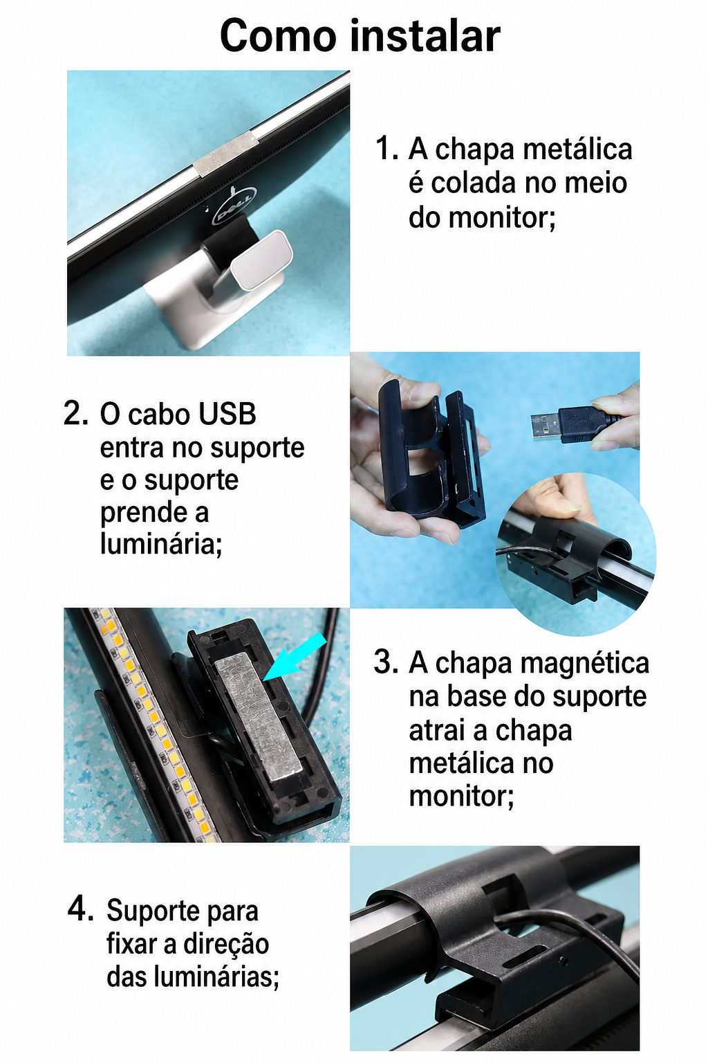 Barra de Luz LumenFlow — Conforto Visual